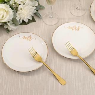 Cake Plate & Fork Set