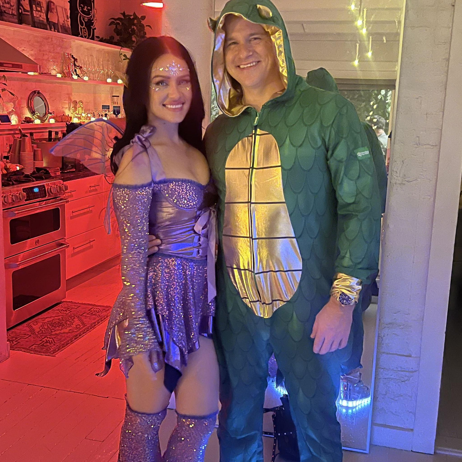 Nuestro 1er Halloween - Our 1st Halloween together.