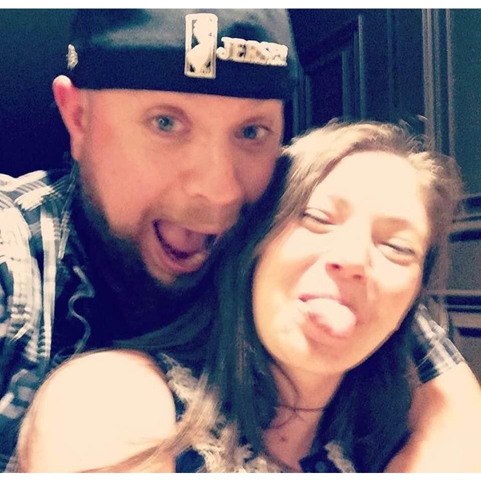 The first picture we took within 10 minutes of seeing each other for the first time in 15 years.