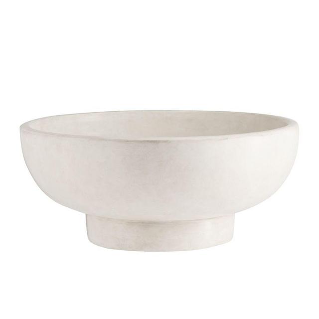 Orion Ceramic Bowl, White