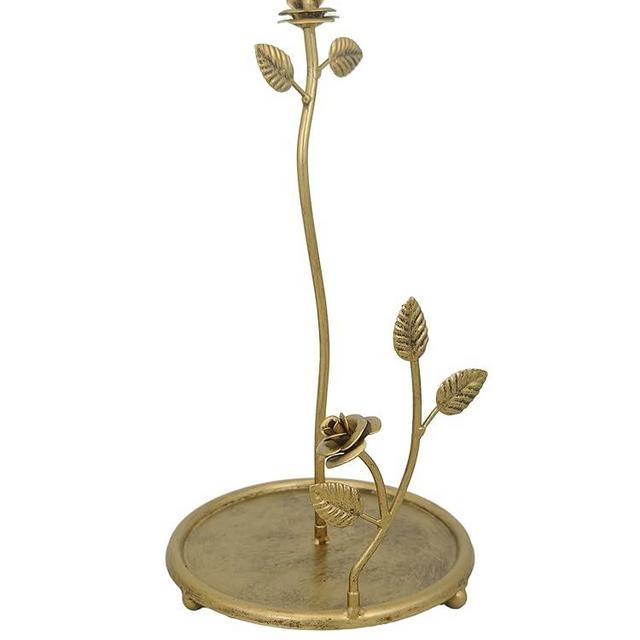 Chez JuJu Rose Paper Towel Kitchen Roll Holder | Vintage Brass Gold | Elegant Premium Stainless Steel Kitchen Countertop Roll Dispenser