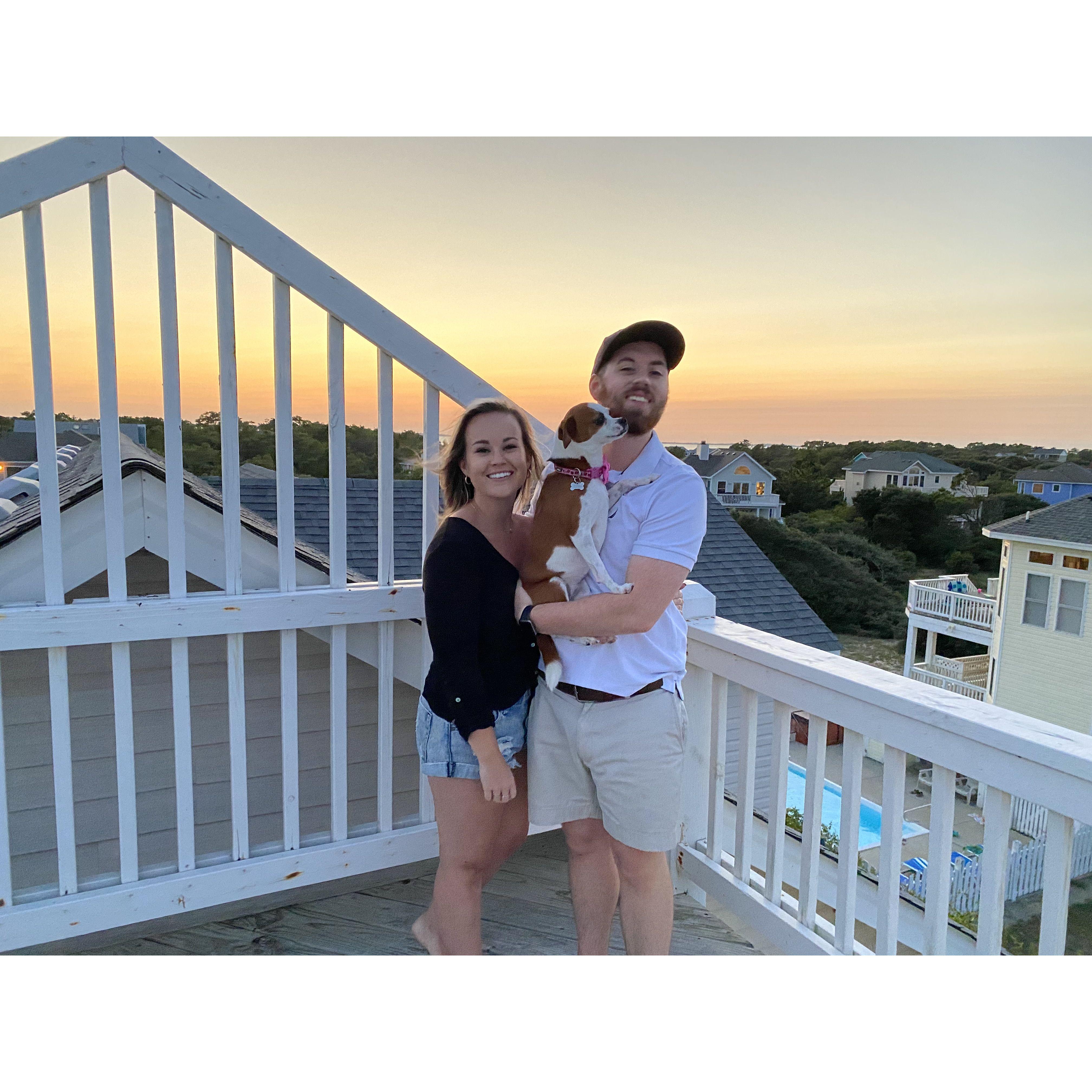 2019 One of many beach trips together.  (Shout out Laura and her family’s beach house)