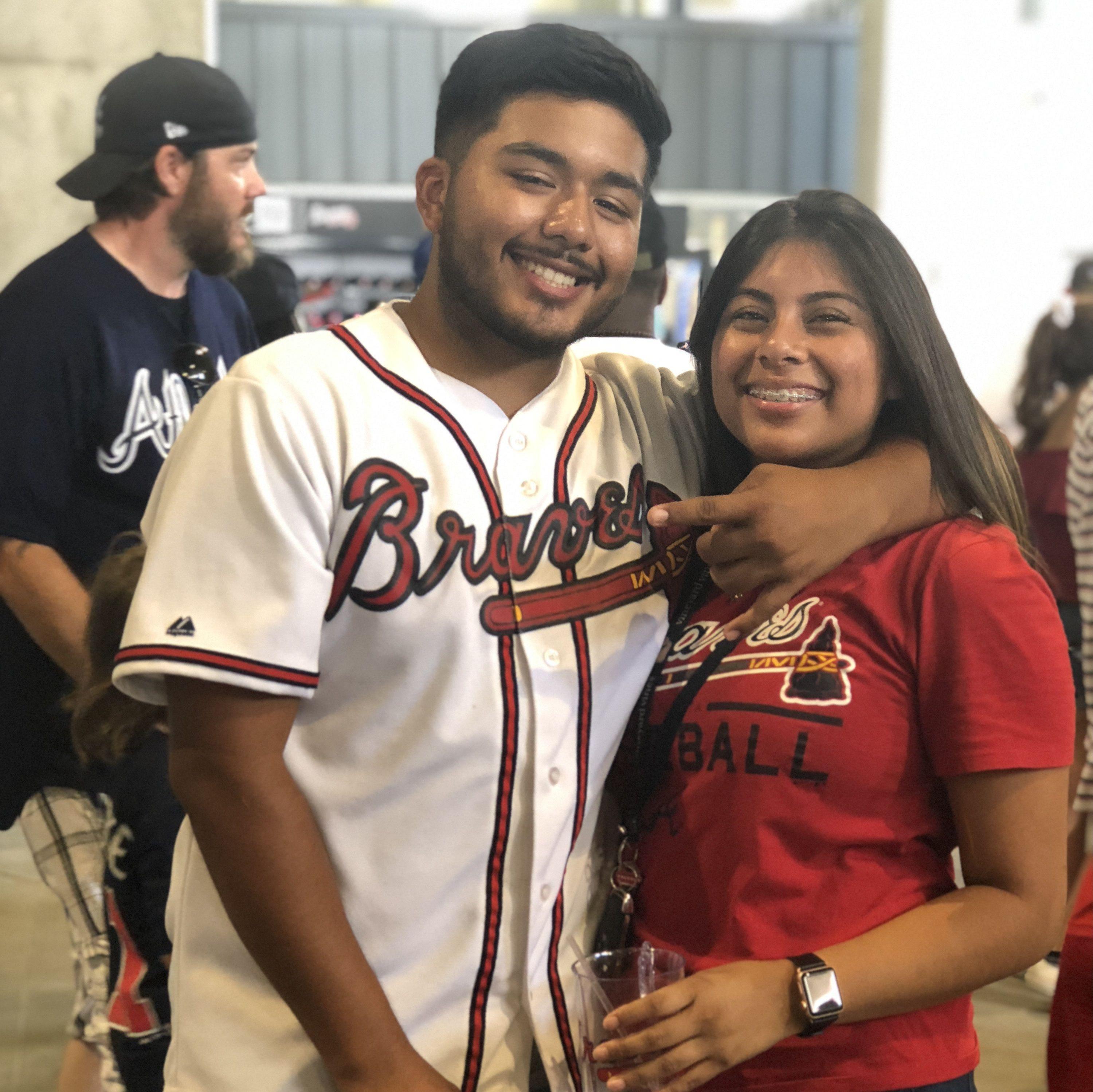 first braves game together