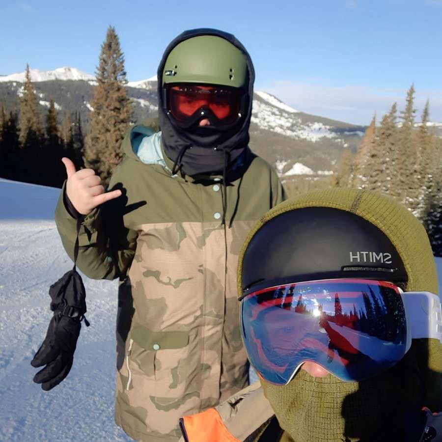 On the slopes of Copper Mountain