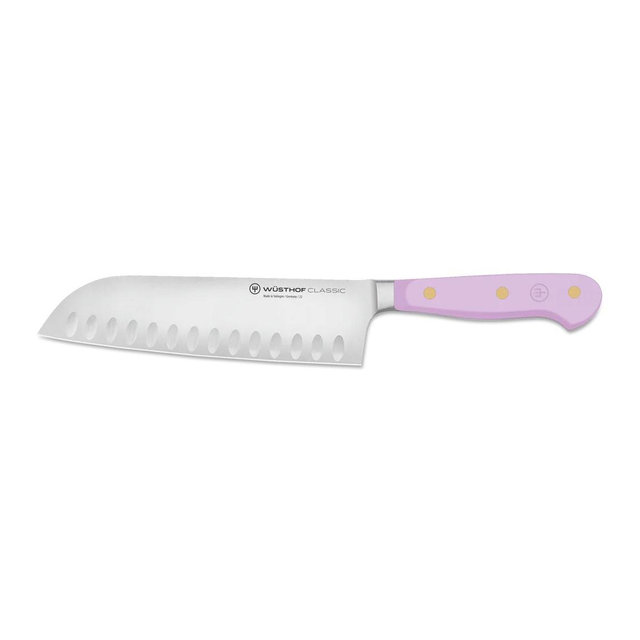 Classic; Hollow Edge Santoku; Purple Yam