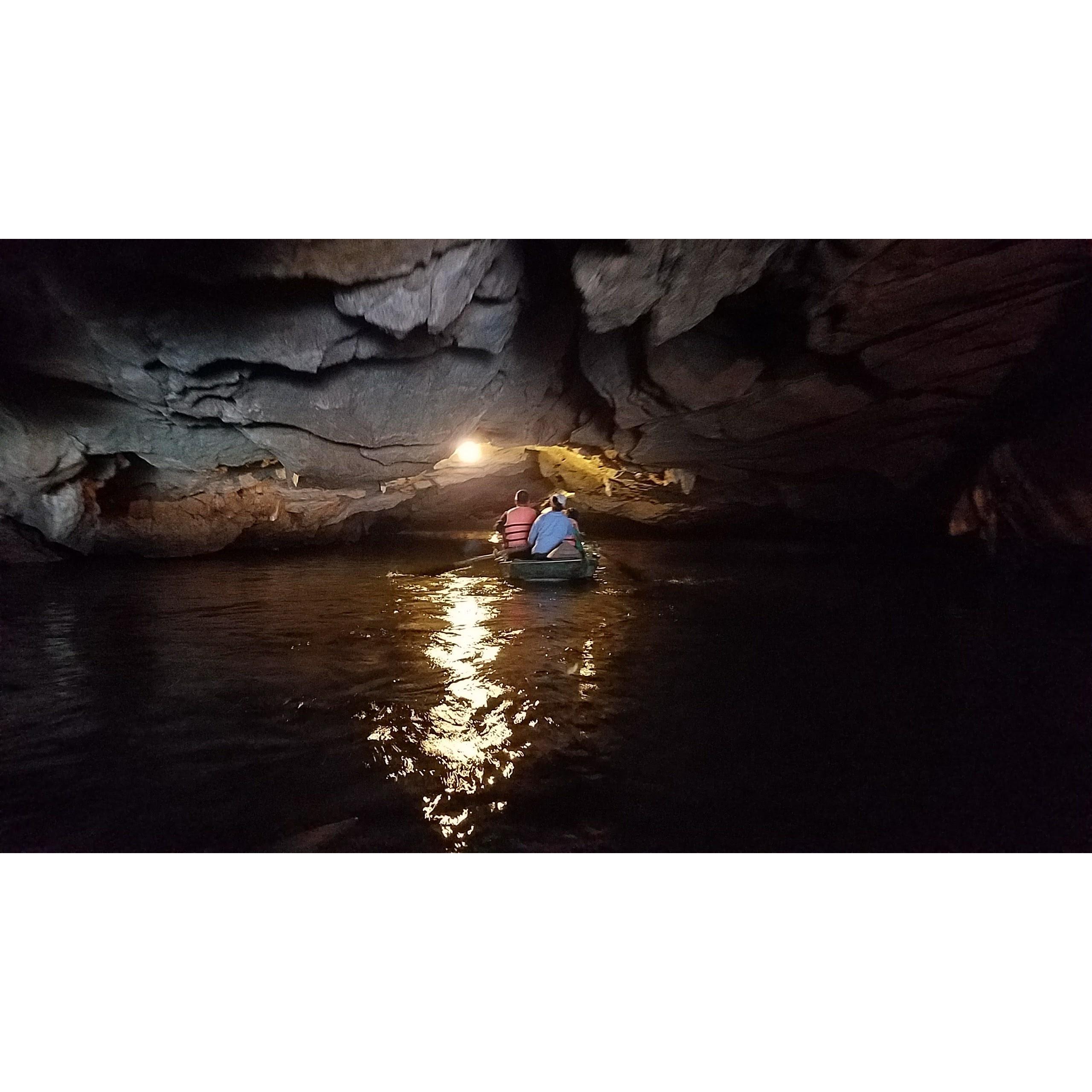 Cave adventure in Vietnam.