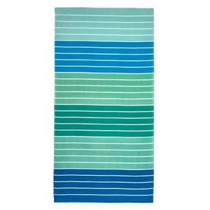 Stripe Beach Towel Blue/Green