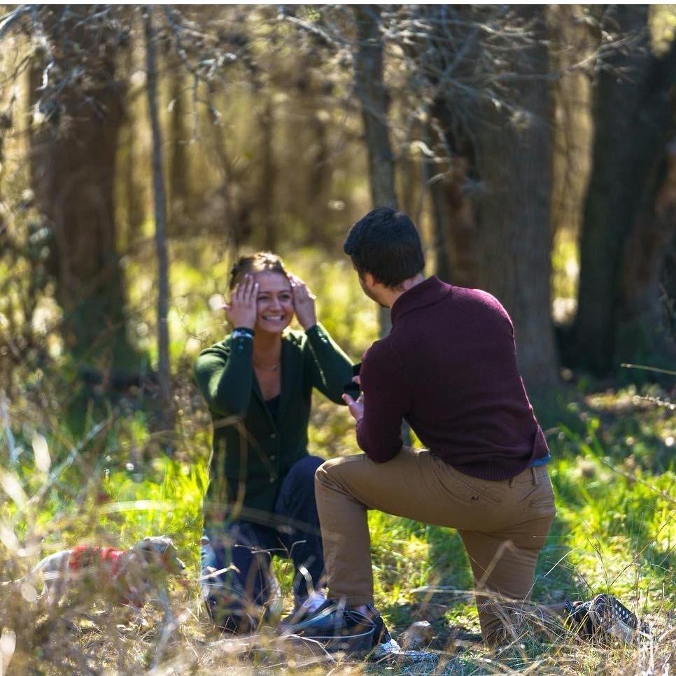 Terran proposing to Kora at their favorite park