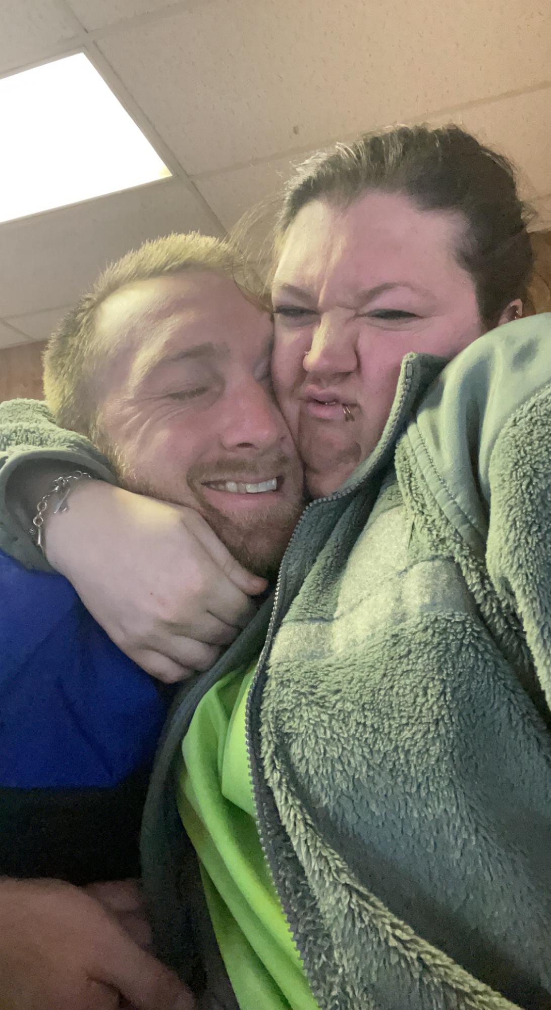 He puts up with me