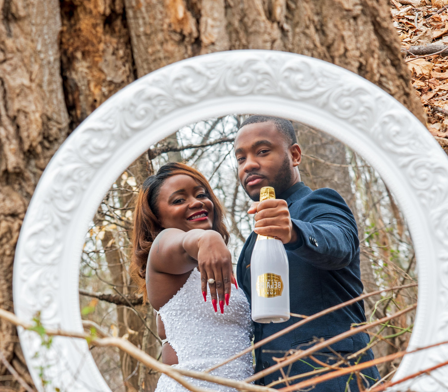 The Wedding Website of Nahgwaa Ngati and Kimonie Rose