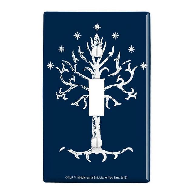 GRAPHICS & MORE The Lord of The Rings Tree of Gondor Plastic Wall Decor Toggle Light Switch Plate Cover