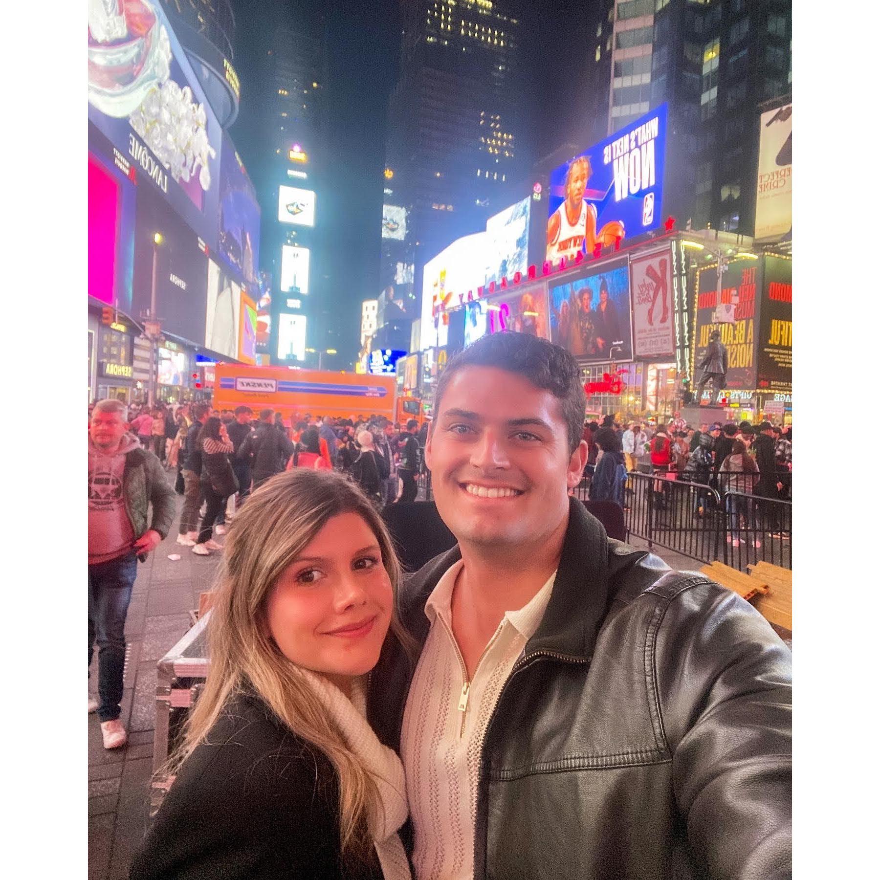 David's first time in Times Square!
October 2022