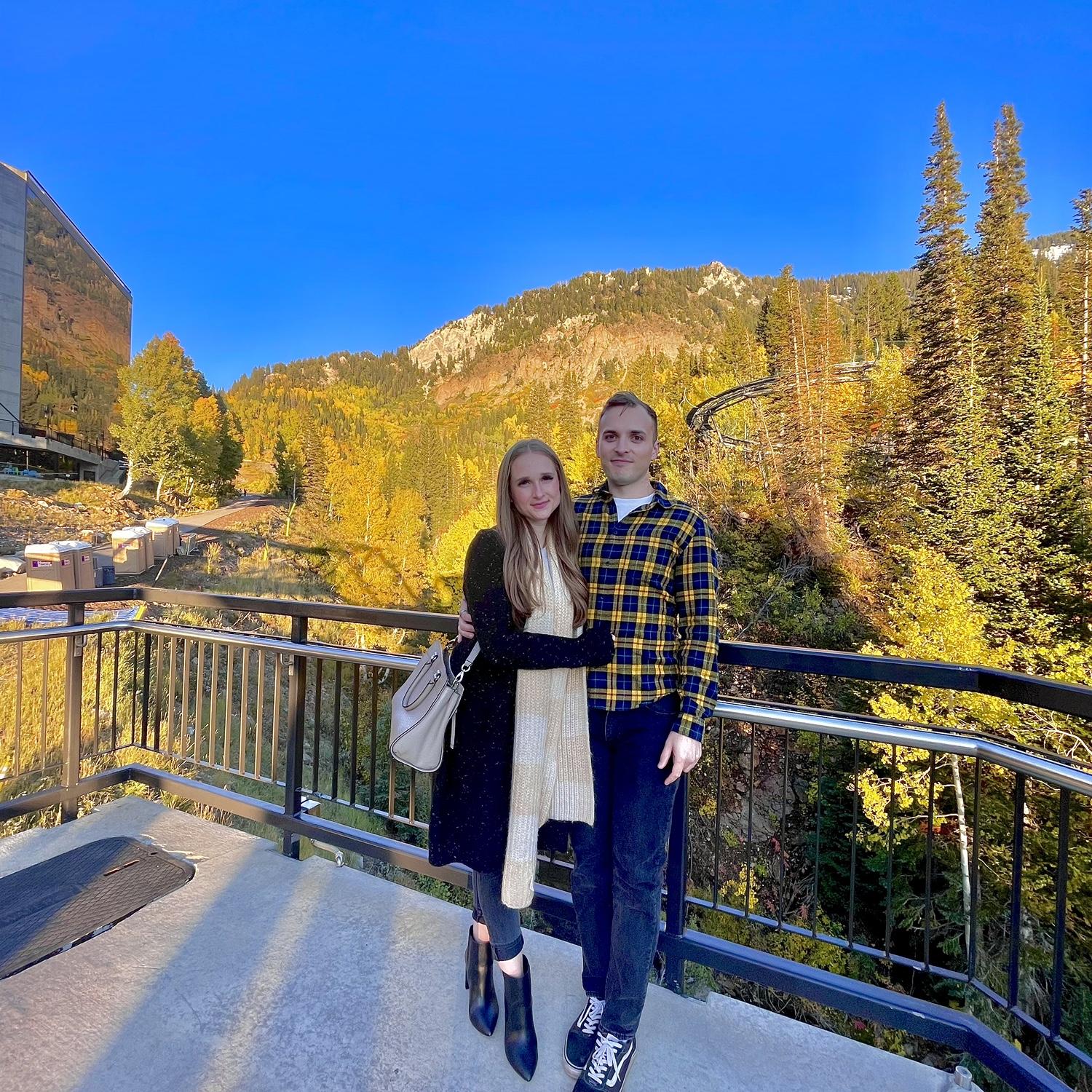 Date night up Snowbird before the snow falls