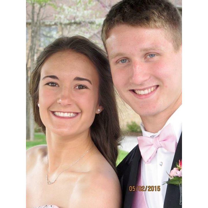 Junior year prom, 2015.