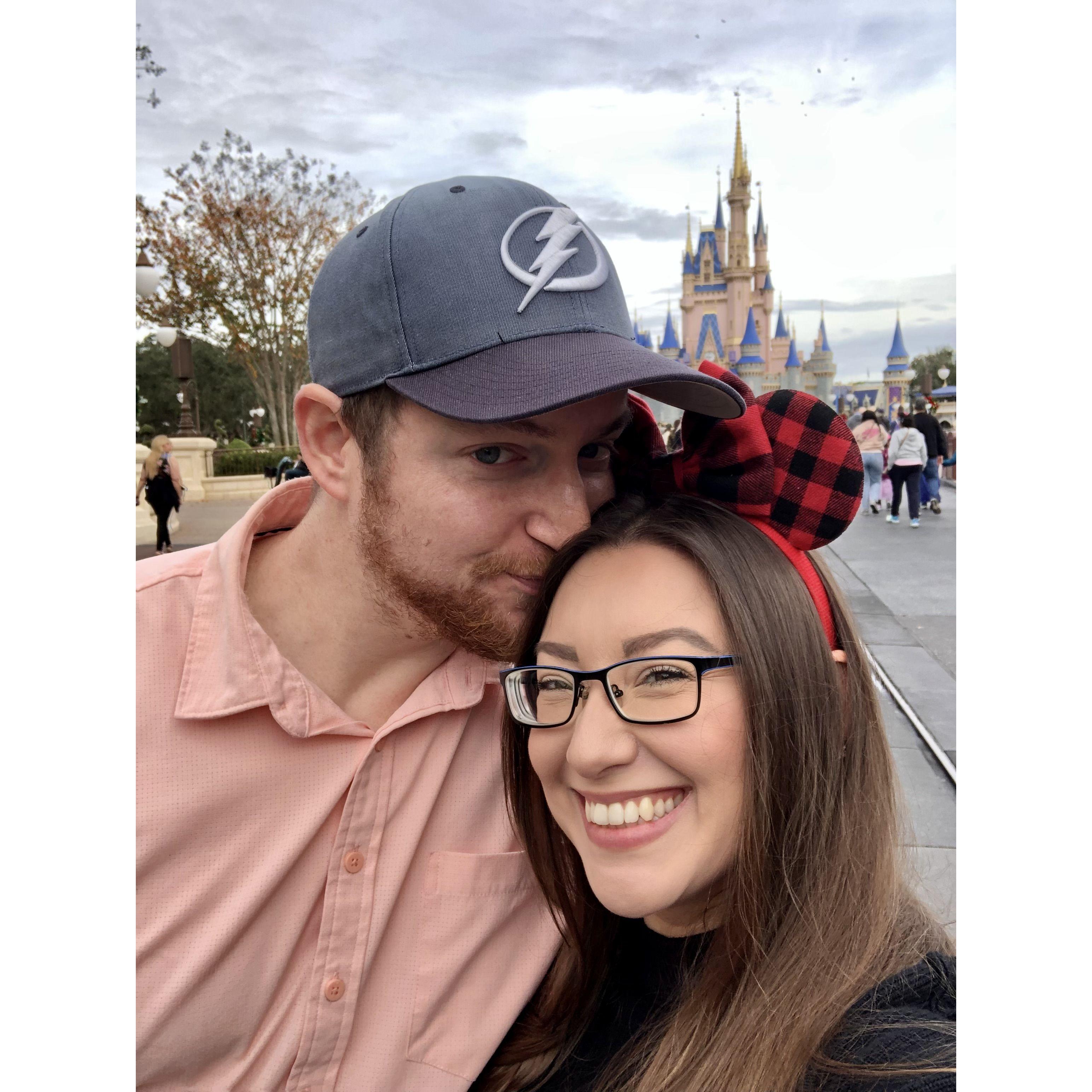 He took me to Disney world Christmas 2023