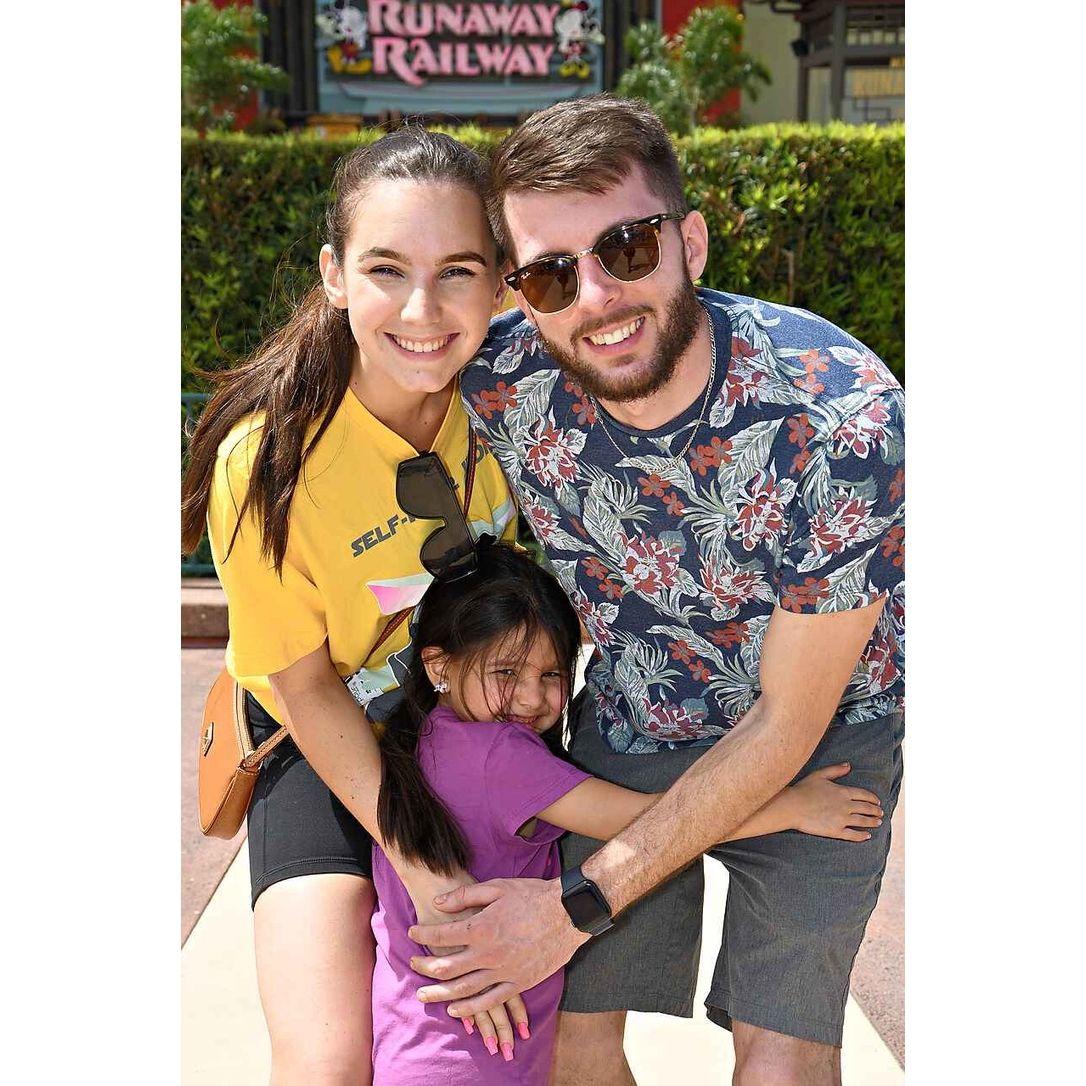 The first day when Mo realized he can't do Disney like Jenna does Disney.