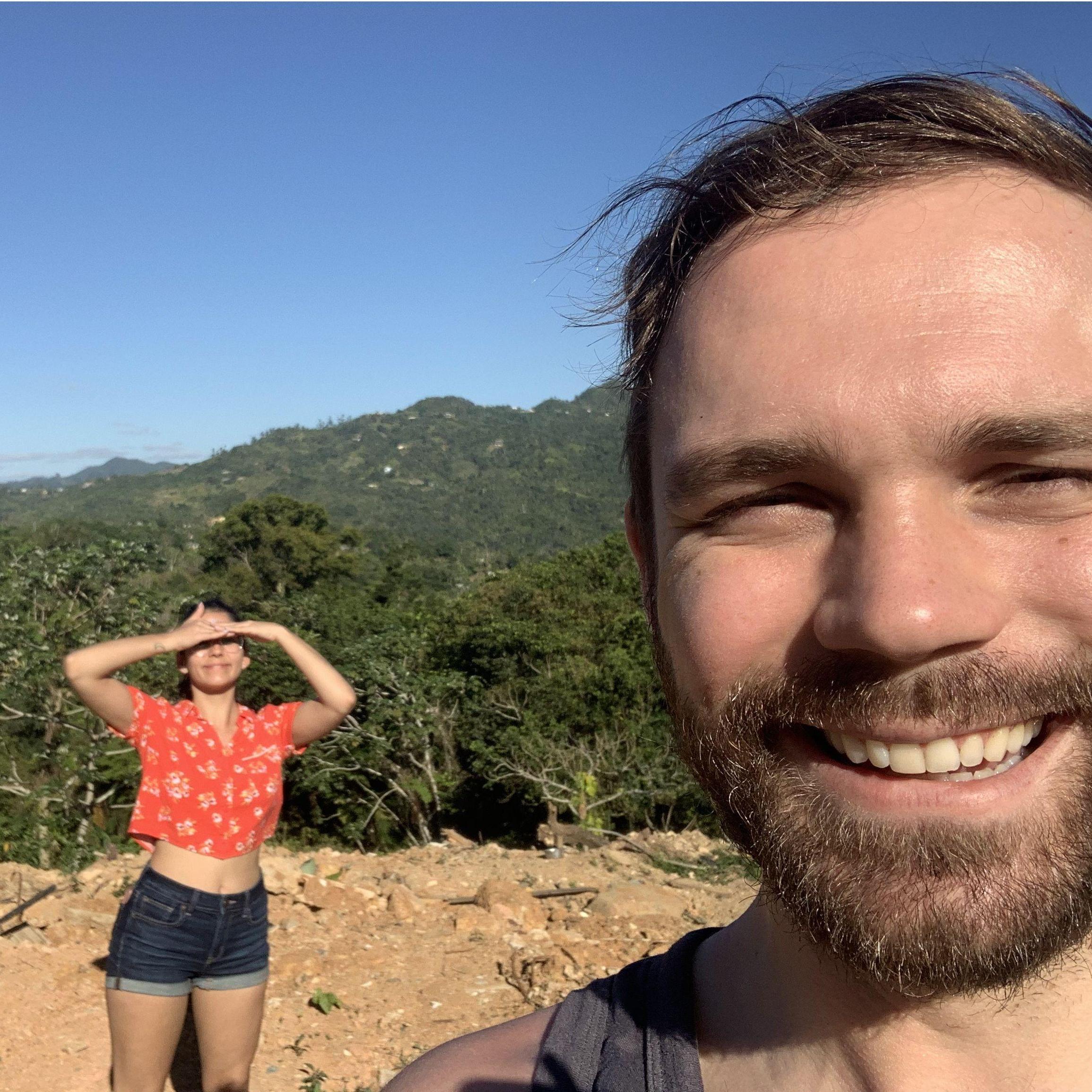 Cian's first time in Puerto Rico