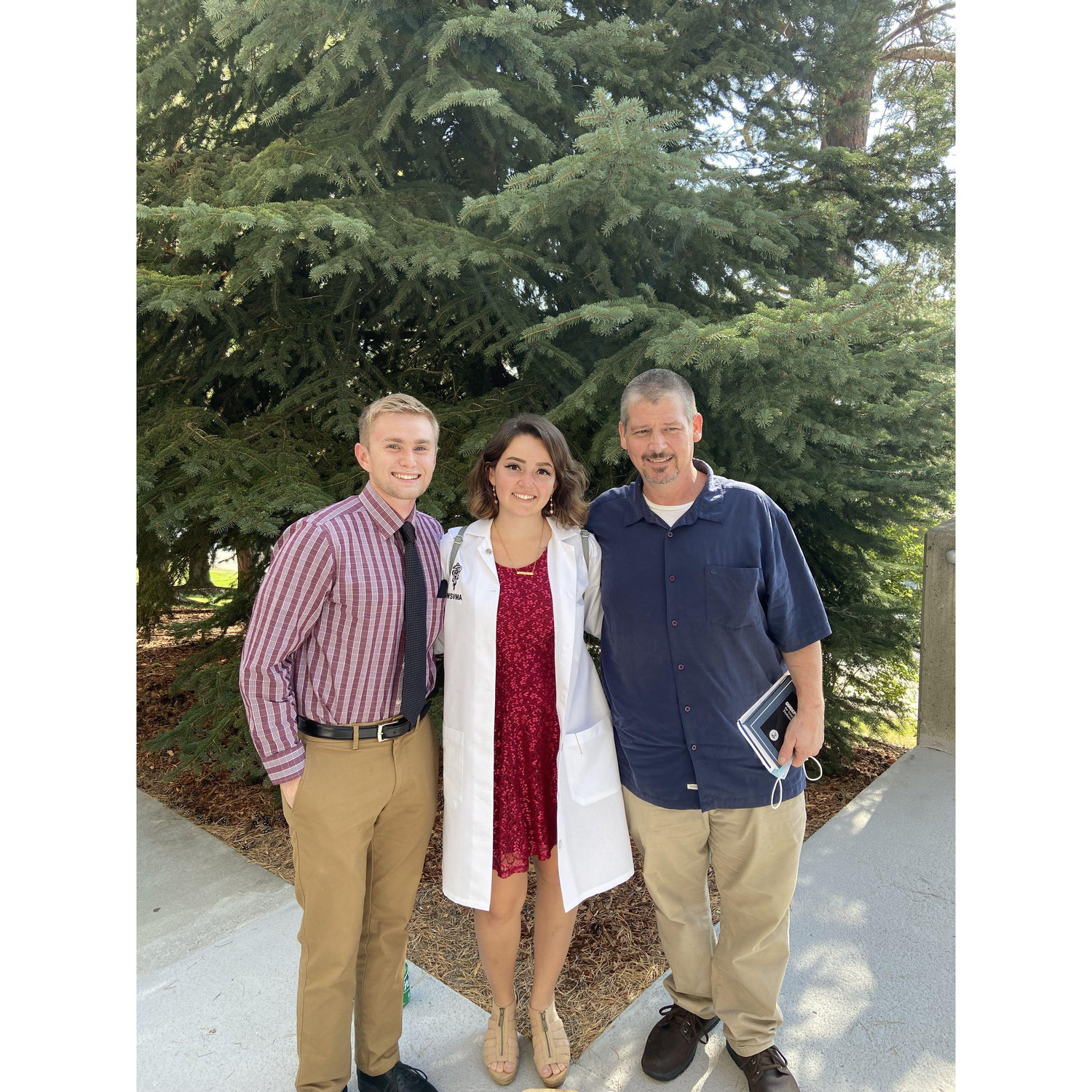 Madilyn's white coat ceremony and induction into vet school!