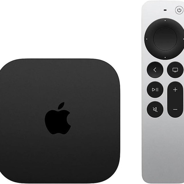 Apple TV 4K Wi-Fi (3rd Generation) + Siri Remote + Power Cord + Apple 1 Year Limited Warranty (128GB WiFi + Ethernet)