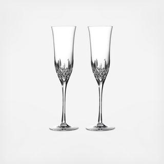 Lismore Essence Champagne Flute, Set of 2