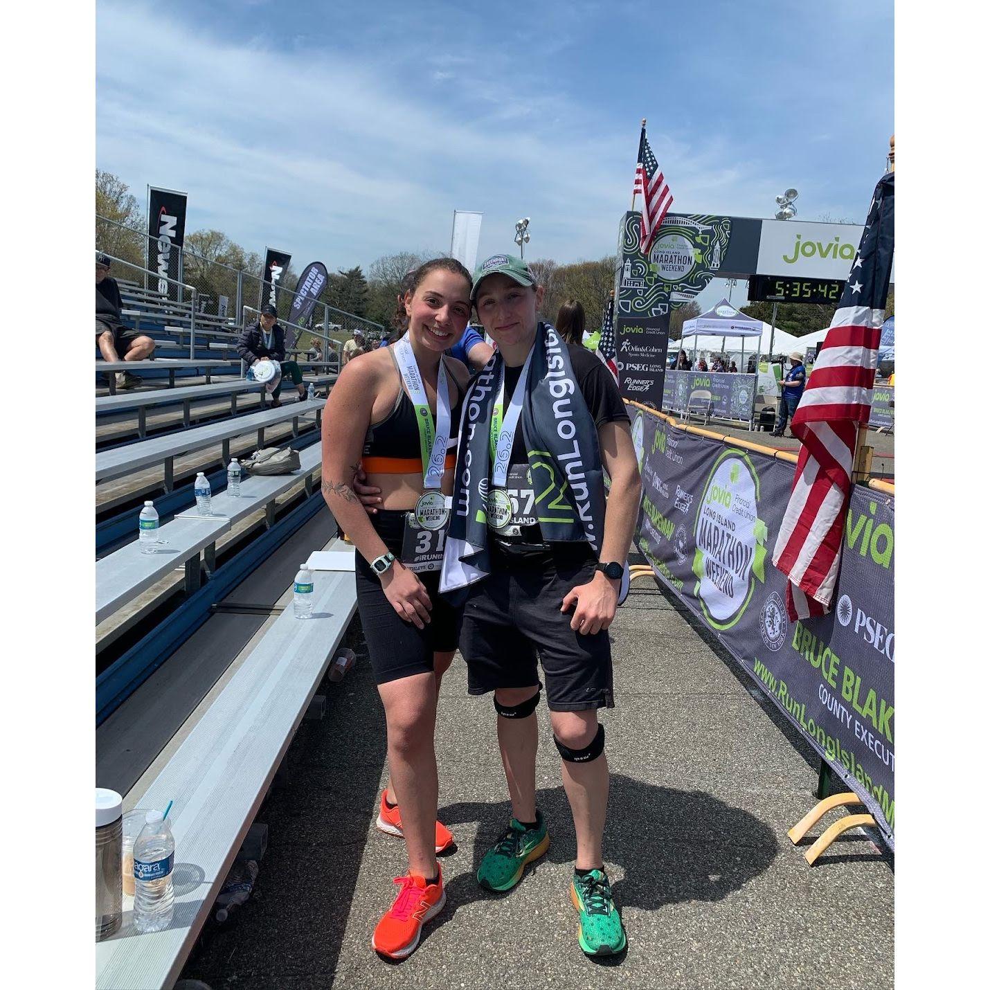 First marathon together!