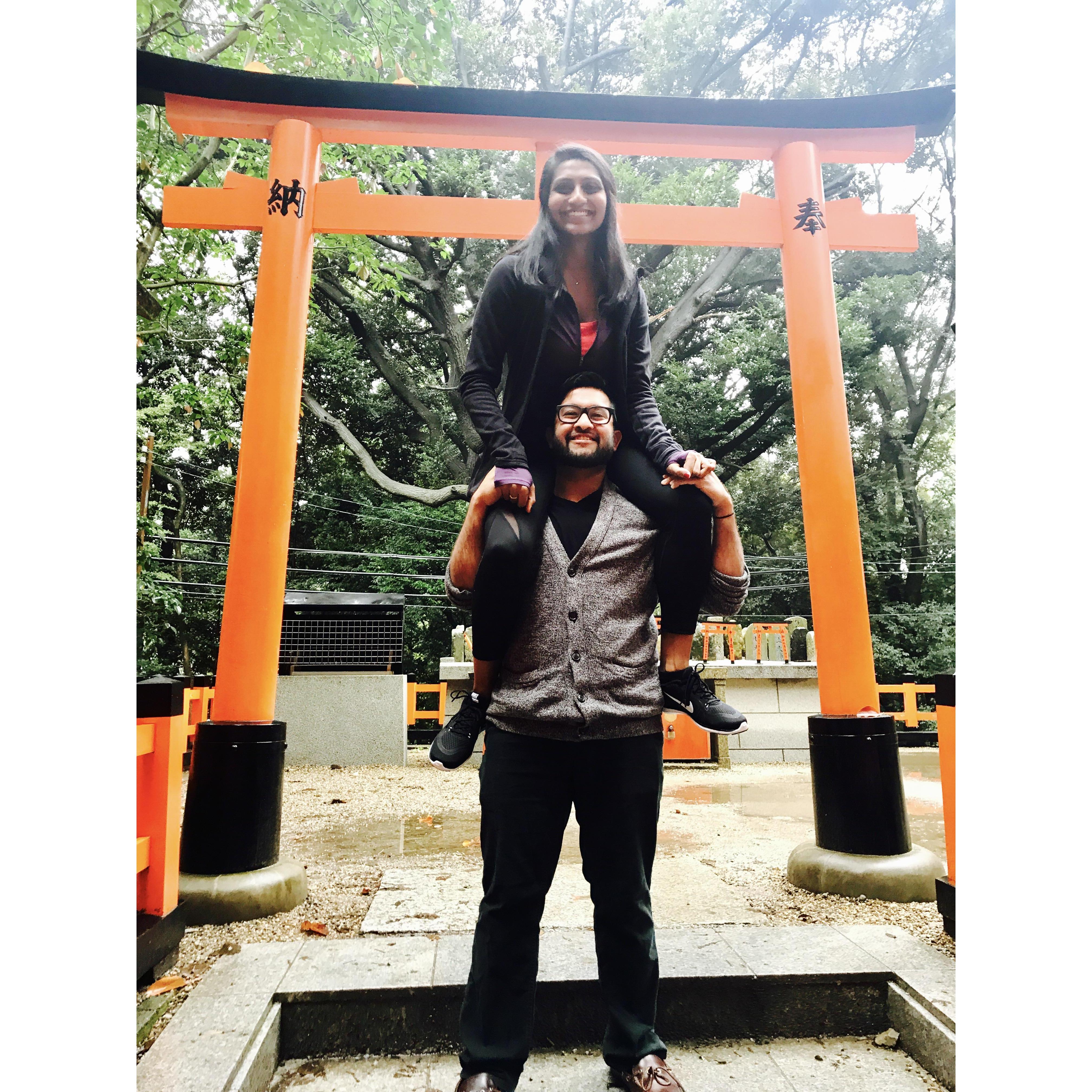First international trip together - JAPAN!
