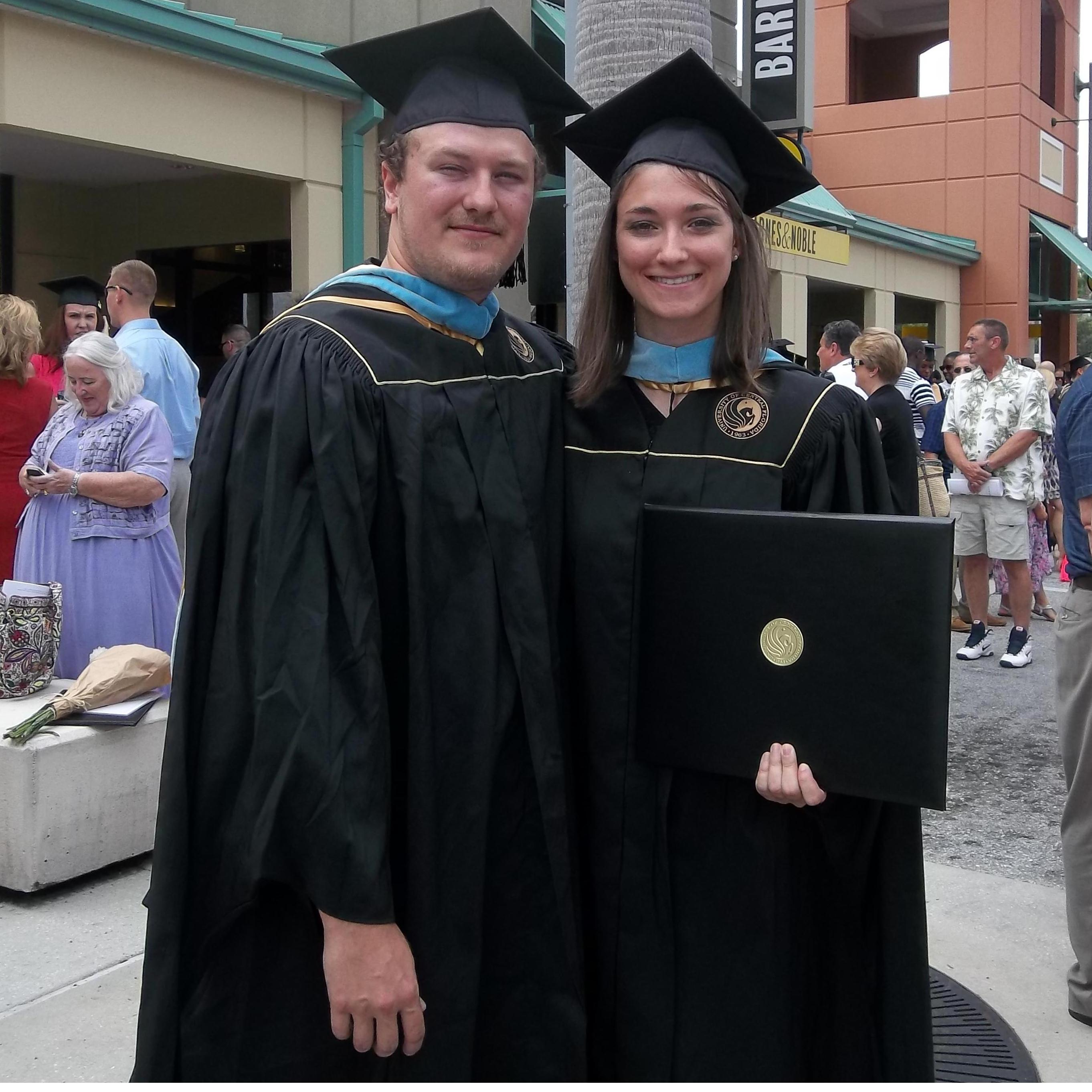 UCF Grad School Graduation. August 2013