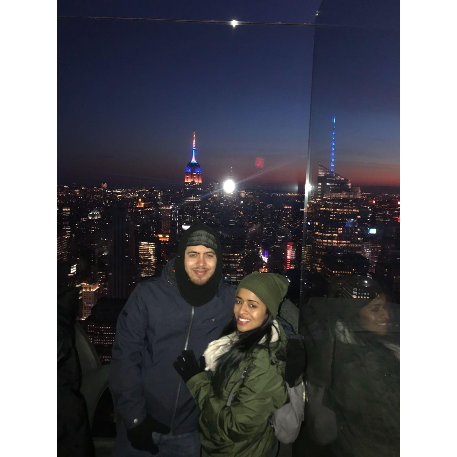 Our first vacation to New York together for  Ady's birthday.