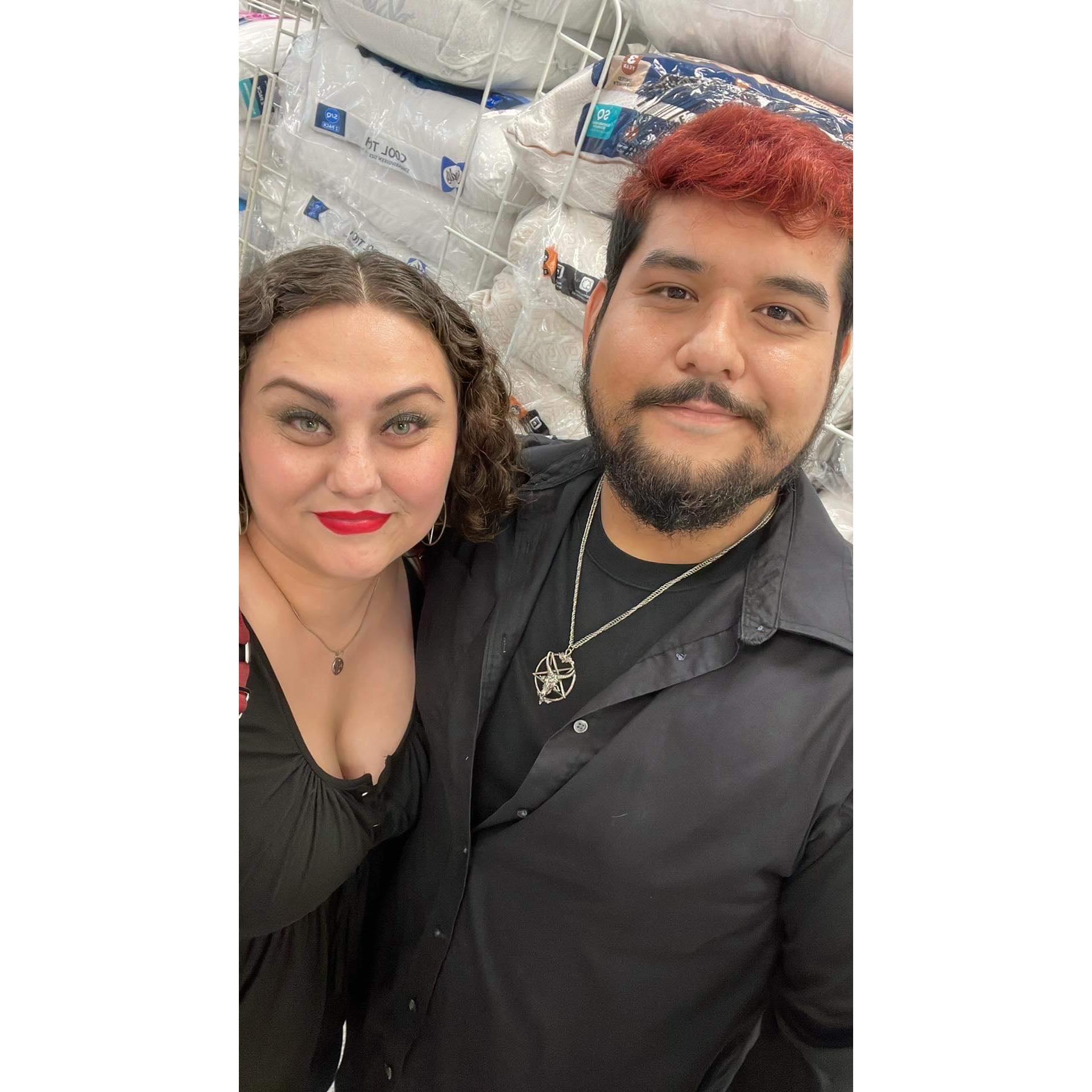 The first ever picture of us together taken on our first date <3