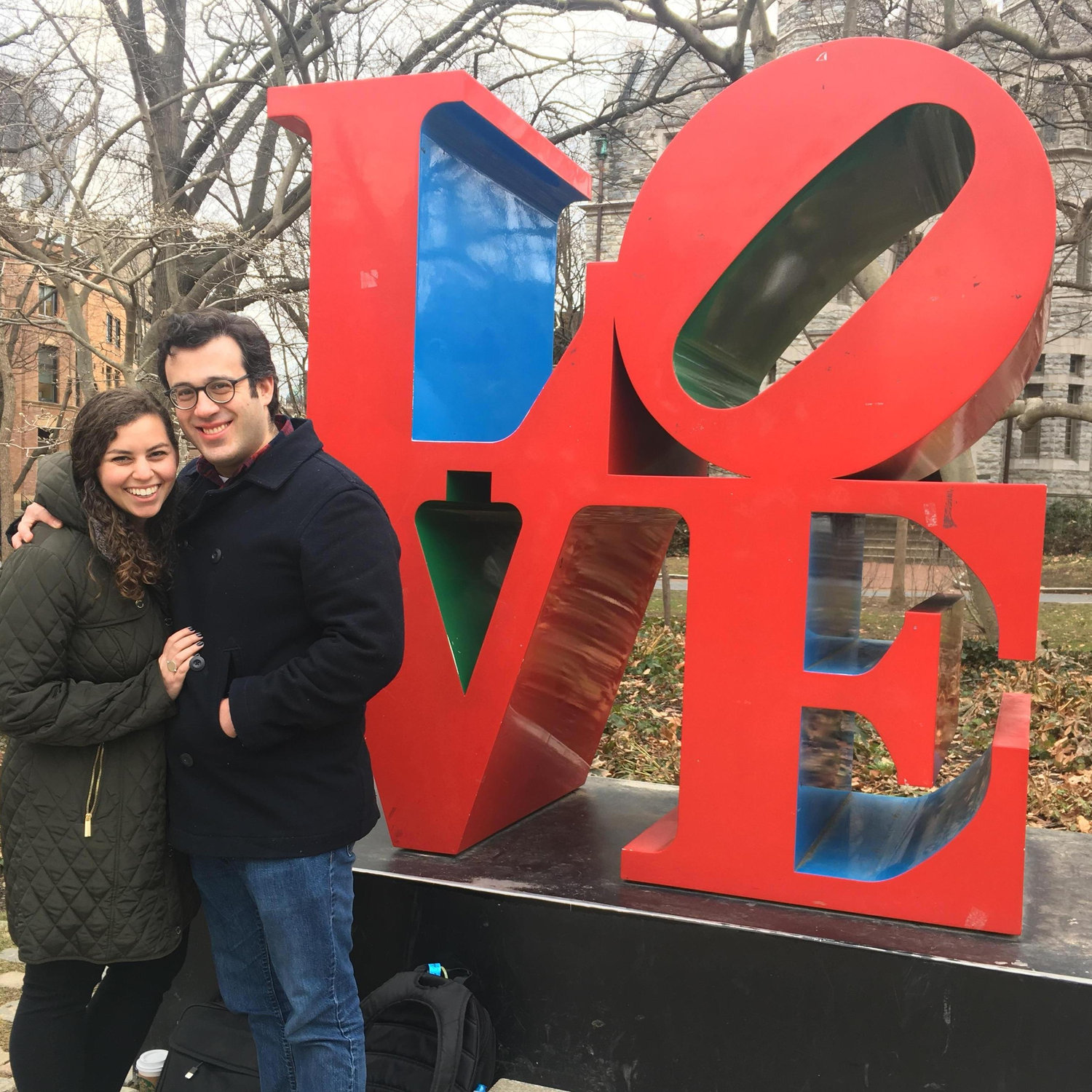 In Philadelphia, the first time Aaron met Mallory!