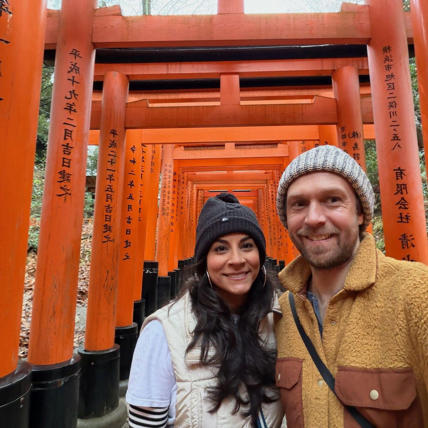 1,000 Torii Gates in Kyoto (more like 10,000 gates and 1,000,000,000 steps)