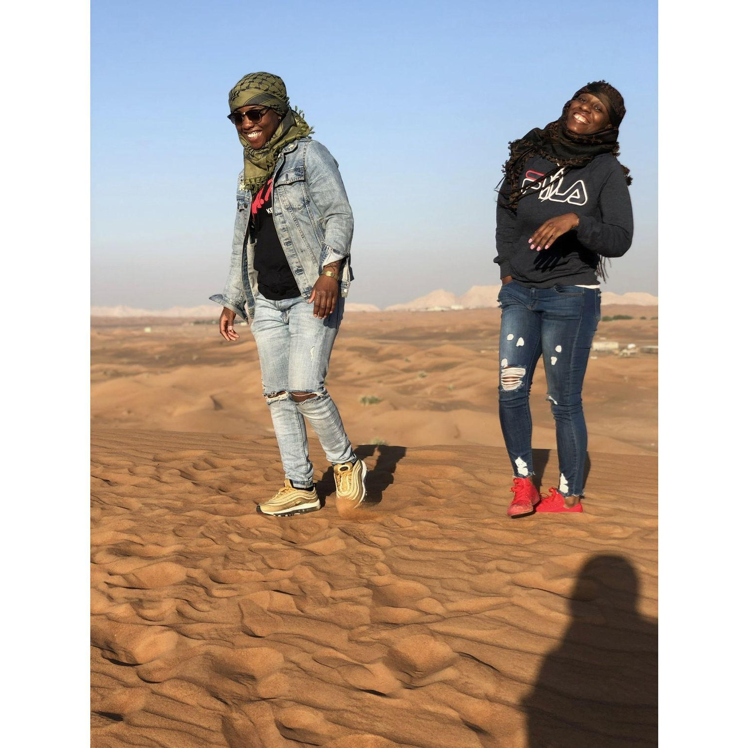 The start of our friendship, Dubai, 2019