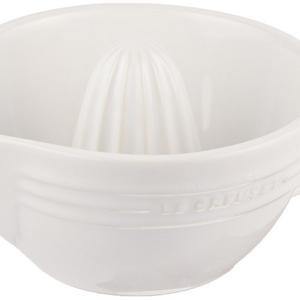 Le Creuset Stoneware 16-Ounce Citrus Juicer, White