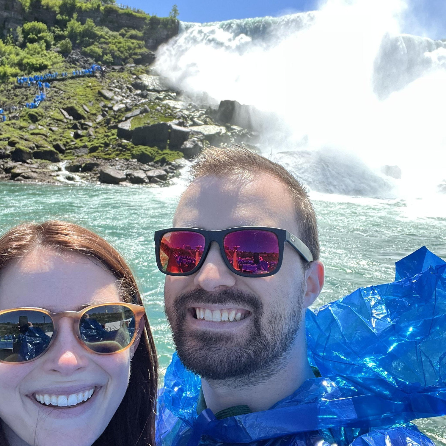 Niagara Falls on Meagan's roadtrip to medical school