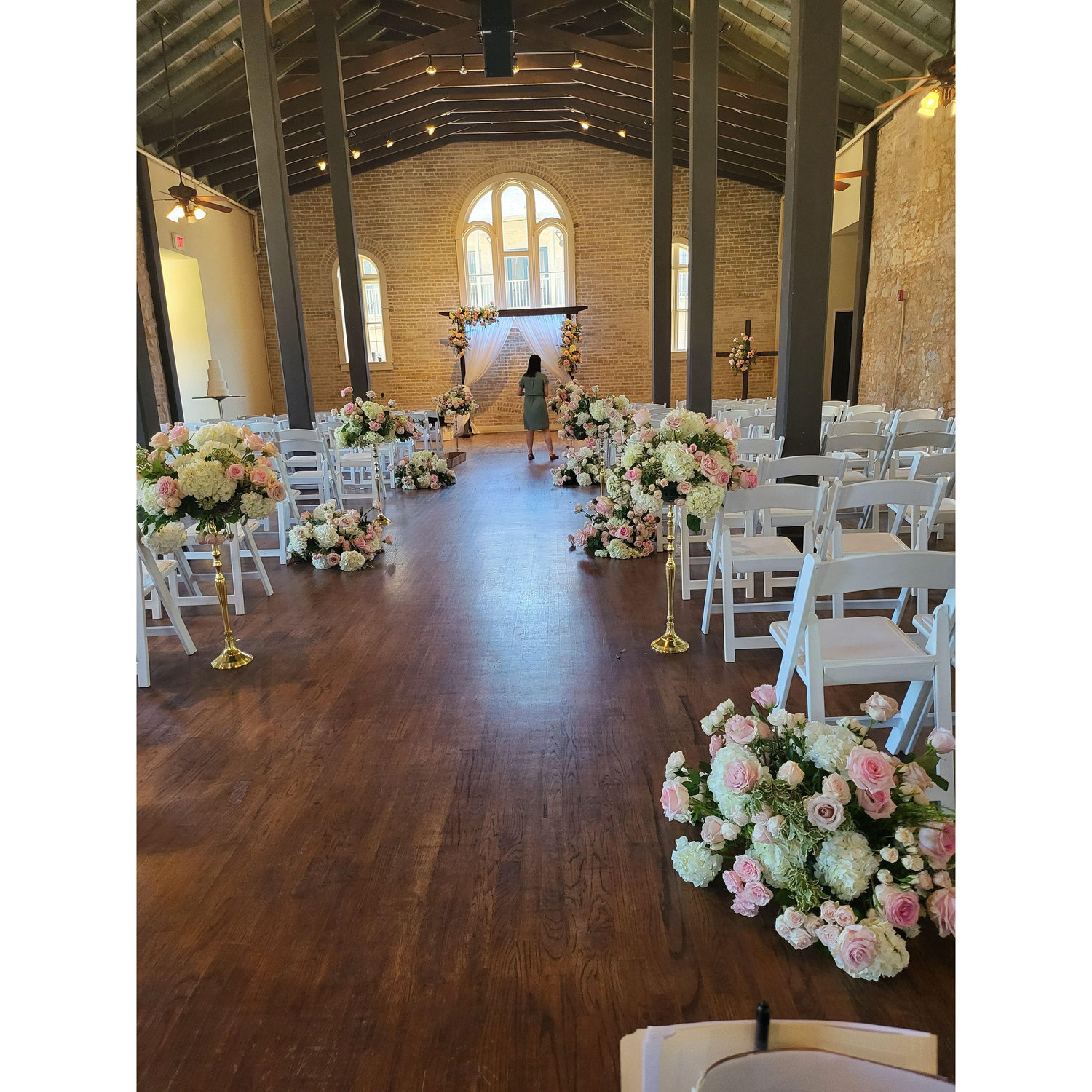 An image of the Spire at a previous event, showing how beautiful it is.