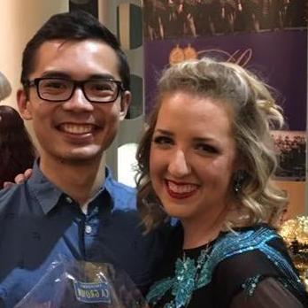 After Rebecca's show with Harborlites Chorus.