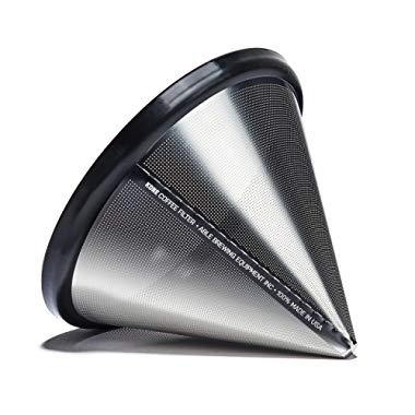 Able KONE: The Original Reusable Coffee Filter for Chemex - USA Made Stainless Steel
