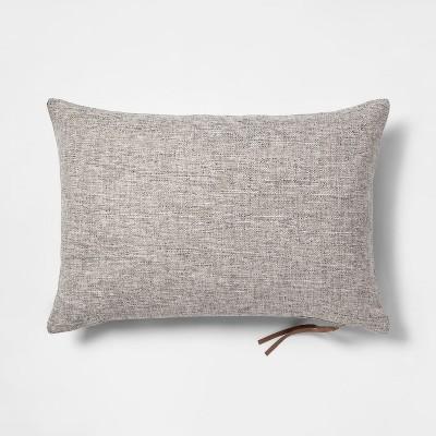 Woven With Exposed Zipper Throw Pillow - Project 62™