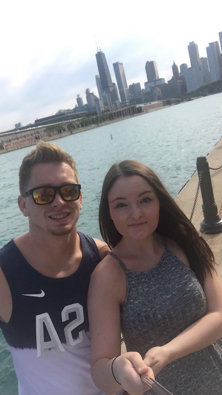 Our second trip to Chicago together. This day we had a random couple at dinner give us $100 that we then used to pay it forward the following Christmas season to give gift bags to the homeless