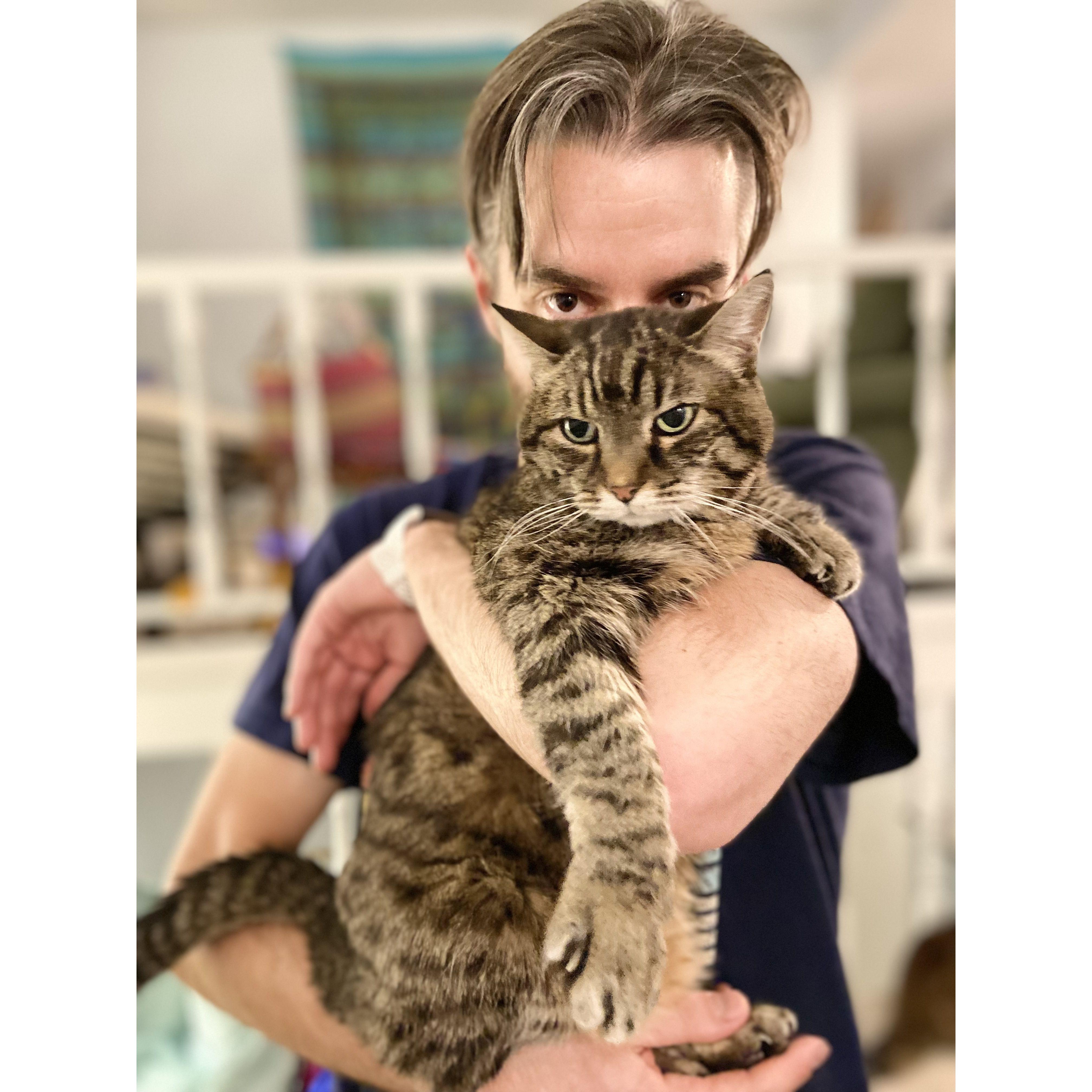 Pepper-doodle. RIP Momma Kitty.