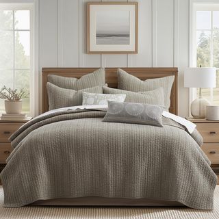 Loden 3-Piece Reversible Quilt Set