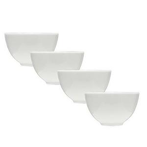 Fortessa Fortaluxe Super White OJO Bouillon Bowls (Set of 4)