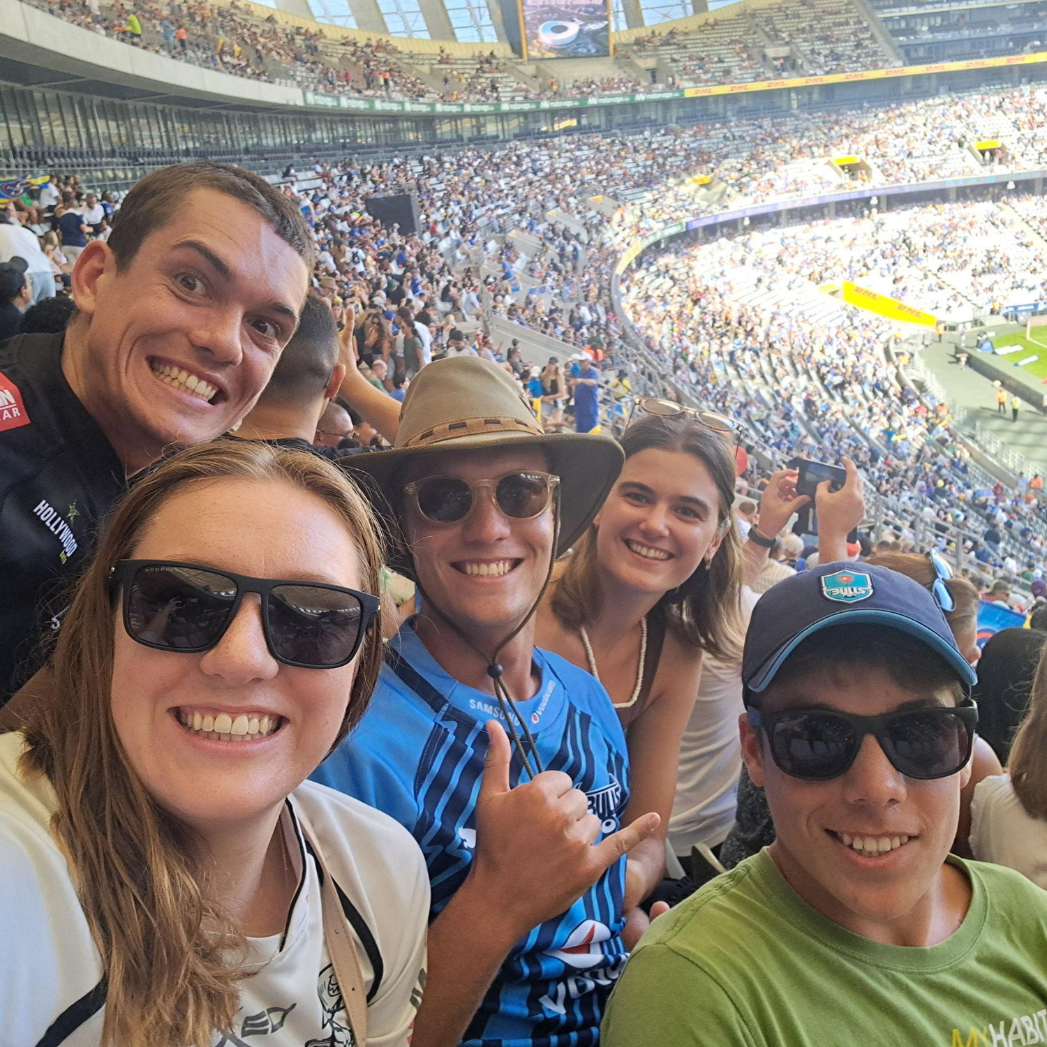 Attending Many rugby games! (7s, Sharks, stormers, etc)