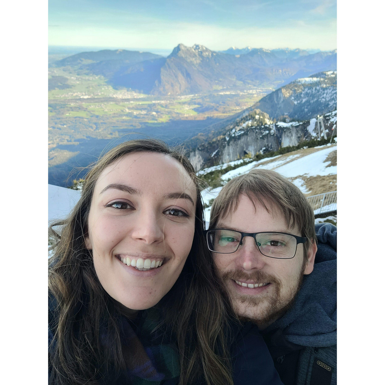 Christmas day on top of the Untersberg mountain, Austria.