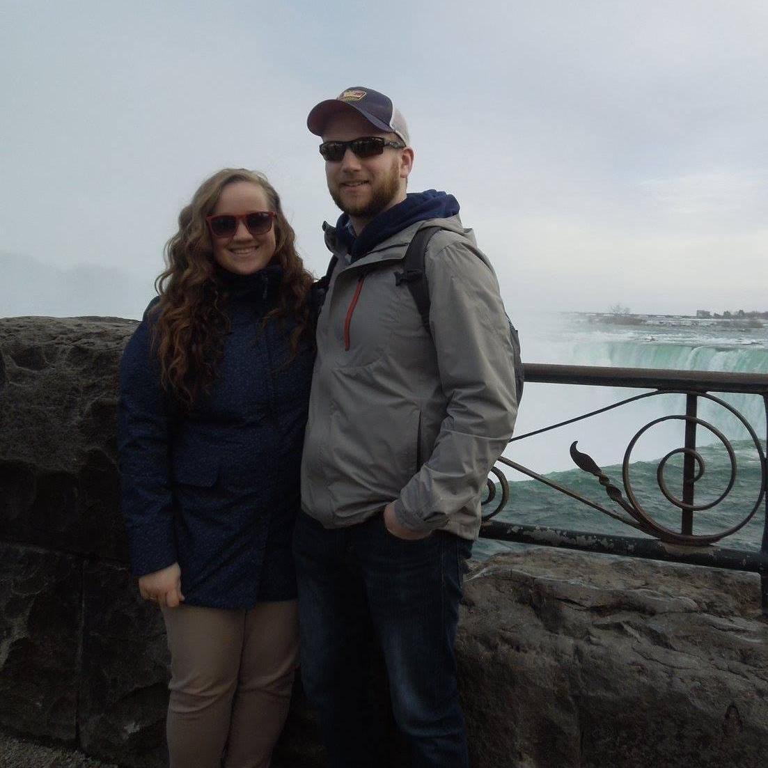 One of our first trips together as a couple, to Toronto and Niagara falls!