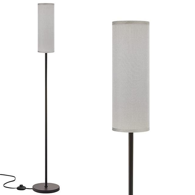 Floor Lamp for Living Room - Pole Lamps for Bedrooms, Ambimall Standing Lamps with Grey Lampshade, 65'' Tall Lamp for Office, Minimalist Floor Lamp for Home Decor …