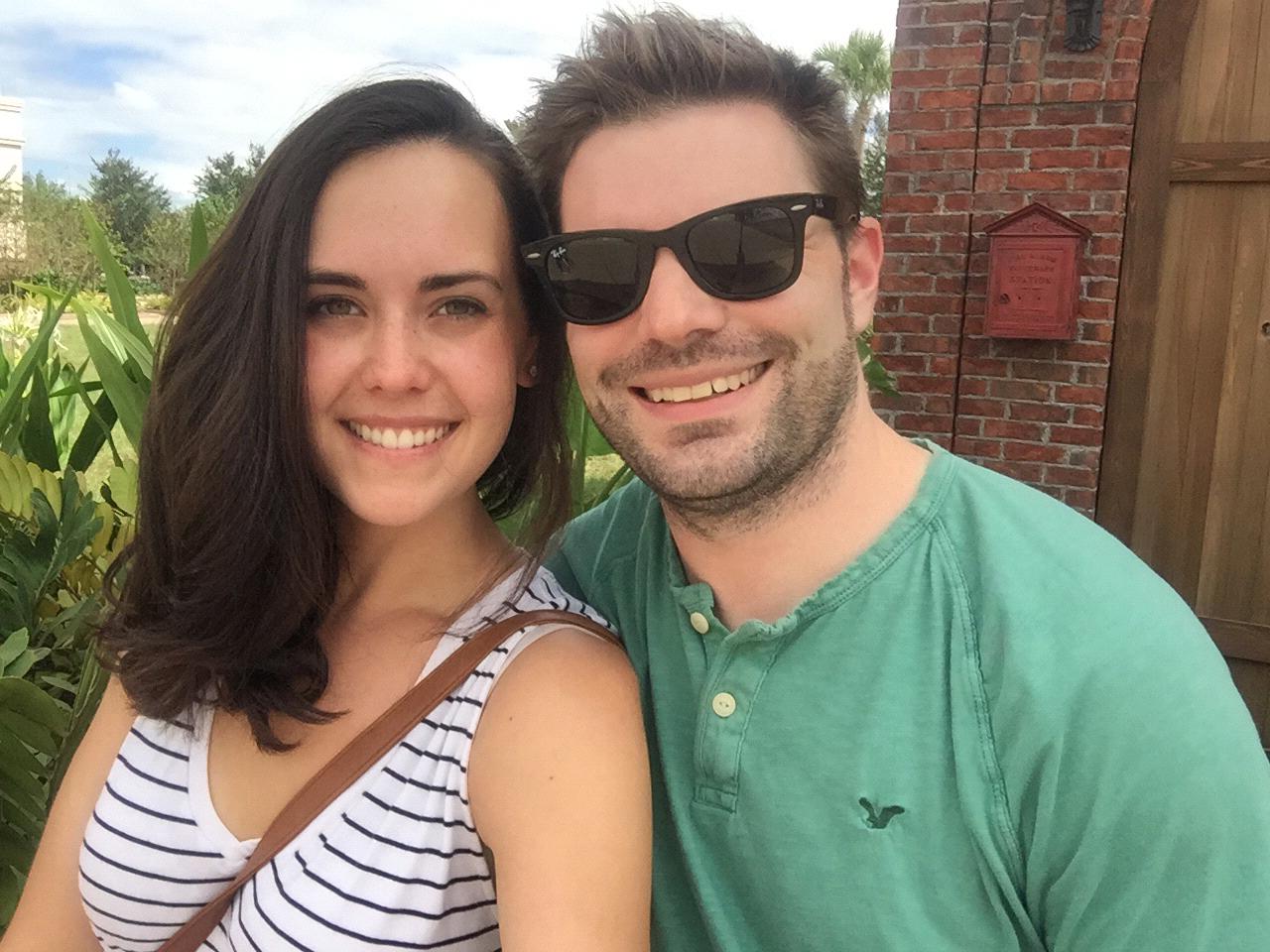 Our first vacation together to Orlando, FL October 2016