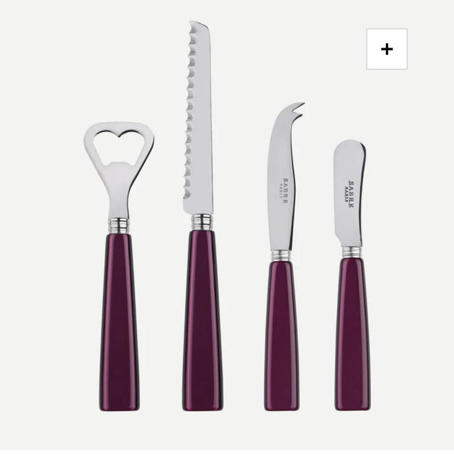 Icône, Aubergine - Aperitif set