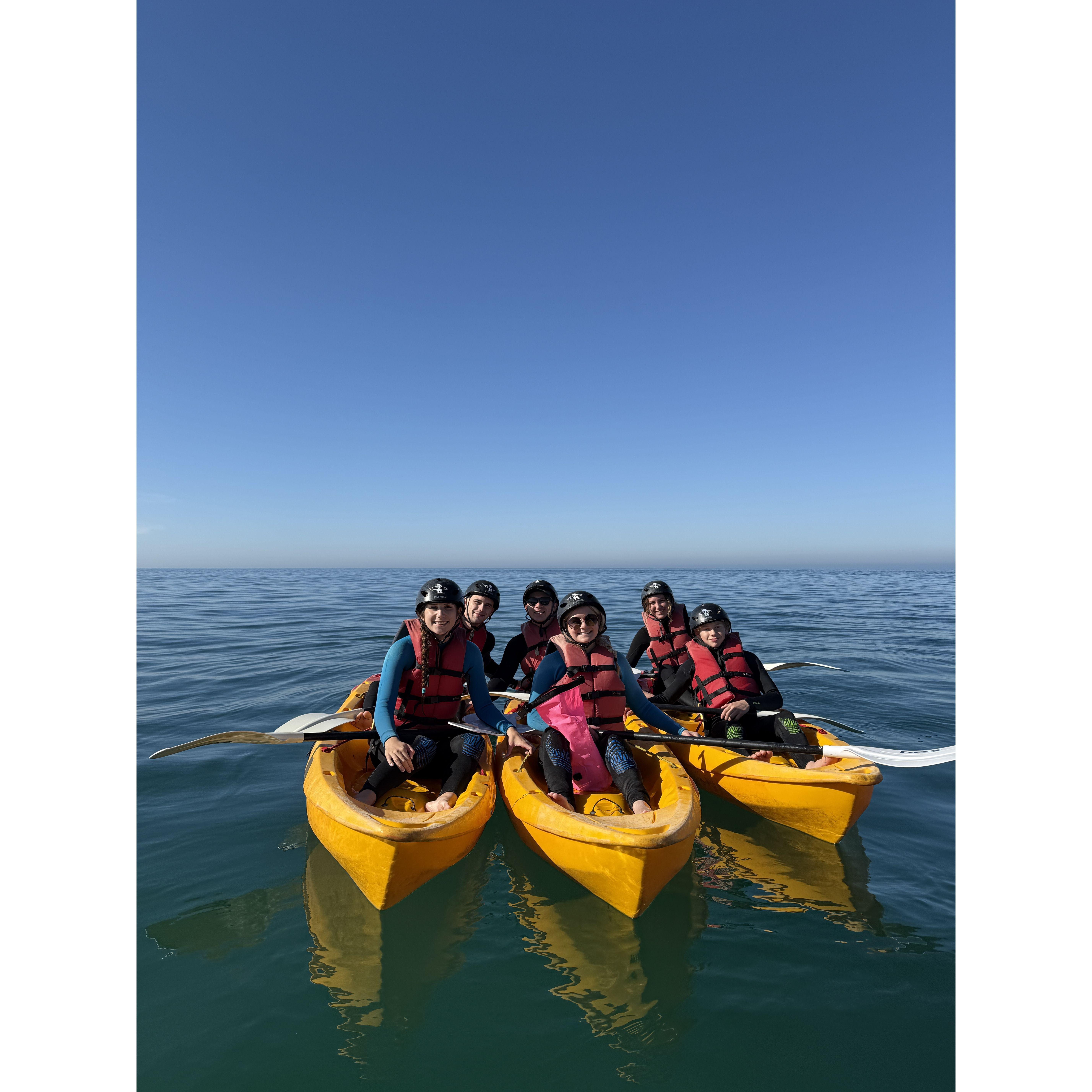 Whale Watching with the crew! We saw (no whales), We conquered, We came....-PITBULL