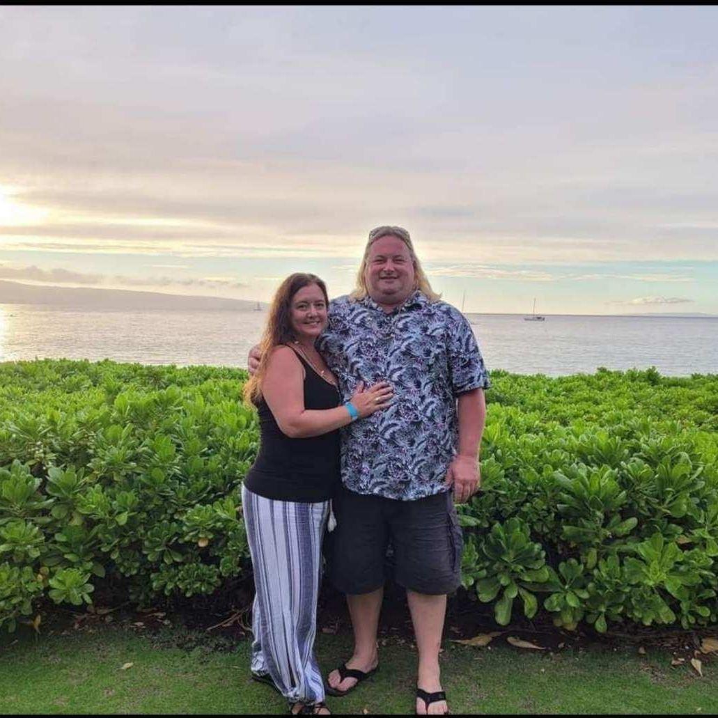 Maui Luau trip with great friends, Dawn & Daren